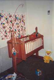 My crib, circa 1986